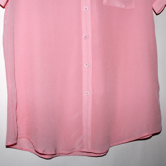 Joe Fresh Silk Button-Up Short Sleeve Shirt - Picture 7 of 14